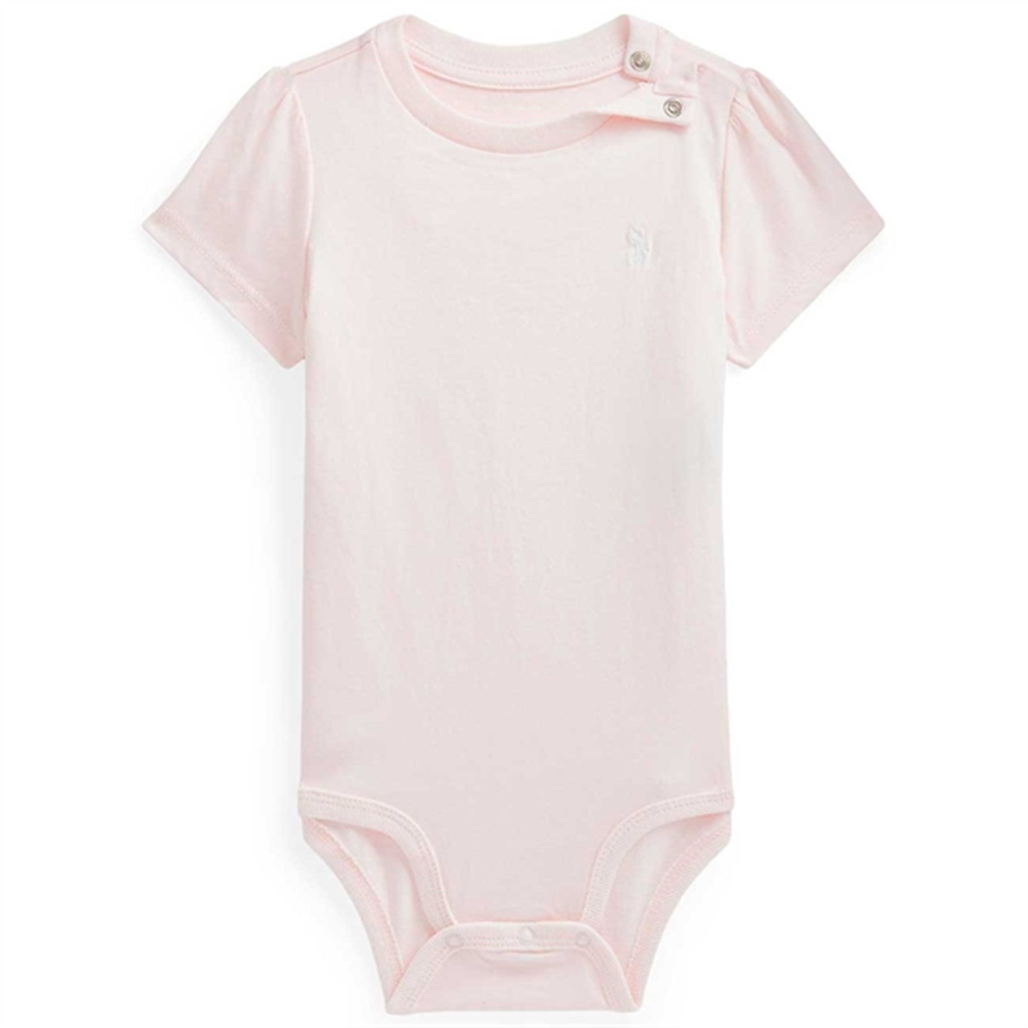 Polo Ralph Lauren Baby Girl Bodystocking Short Sleeved Delicate Pink