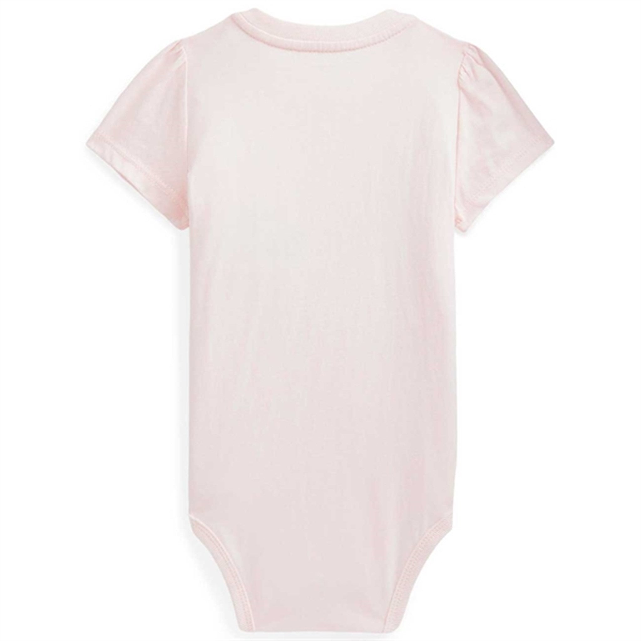 Polo Ralph Lauren Baby Girl Bodystocking Short Sleeved Delicate Pink 2