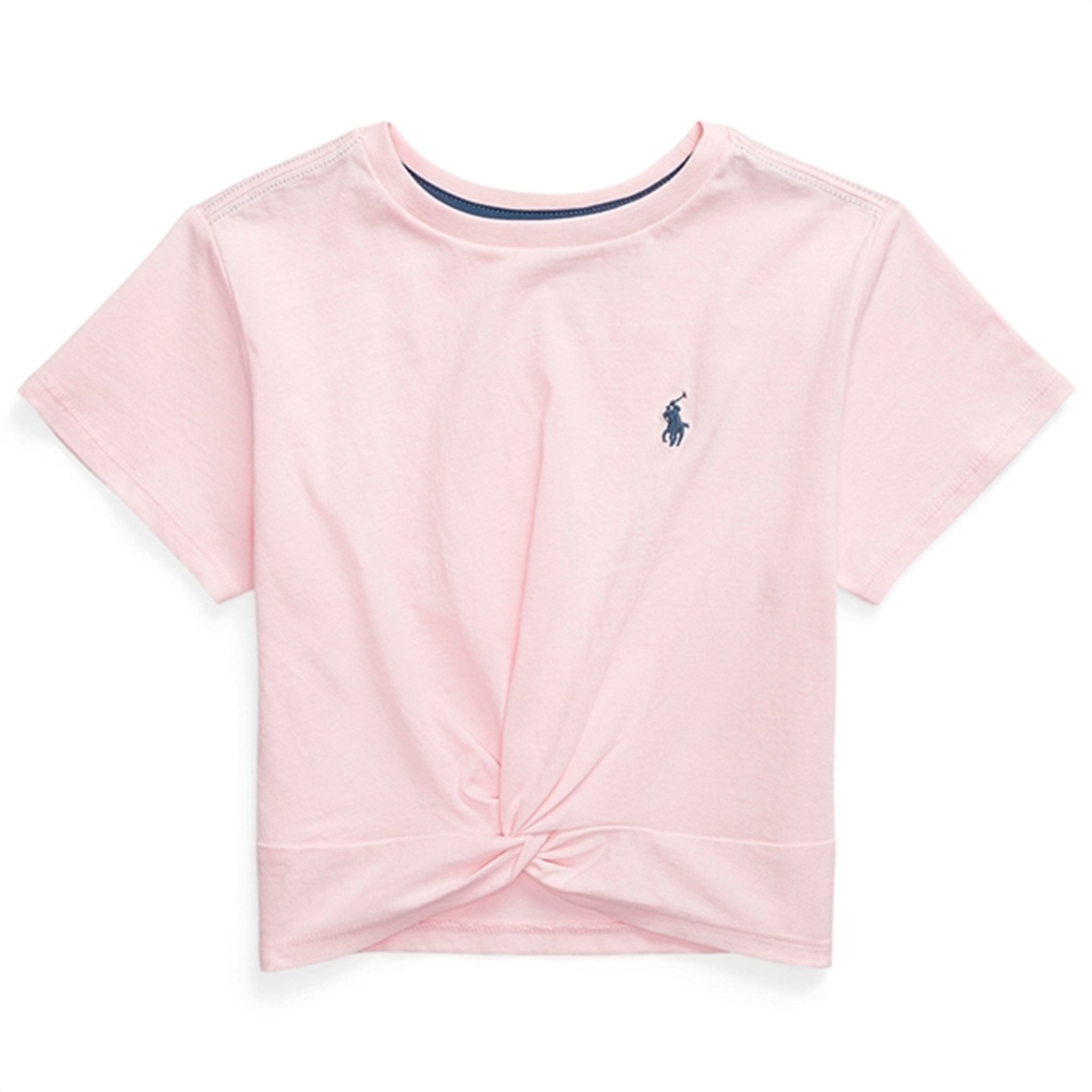 Polo Ralph Lauren Girl T-Shirt Hint Of Pink Rustic Navy