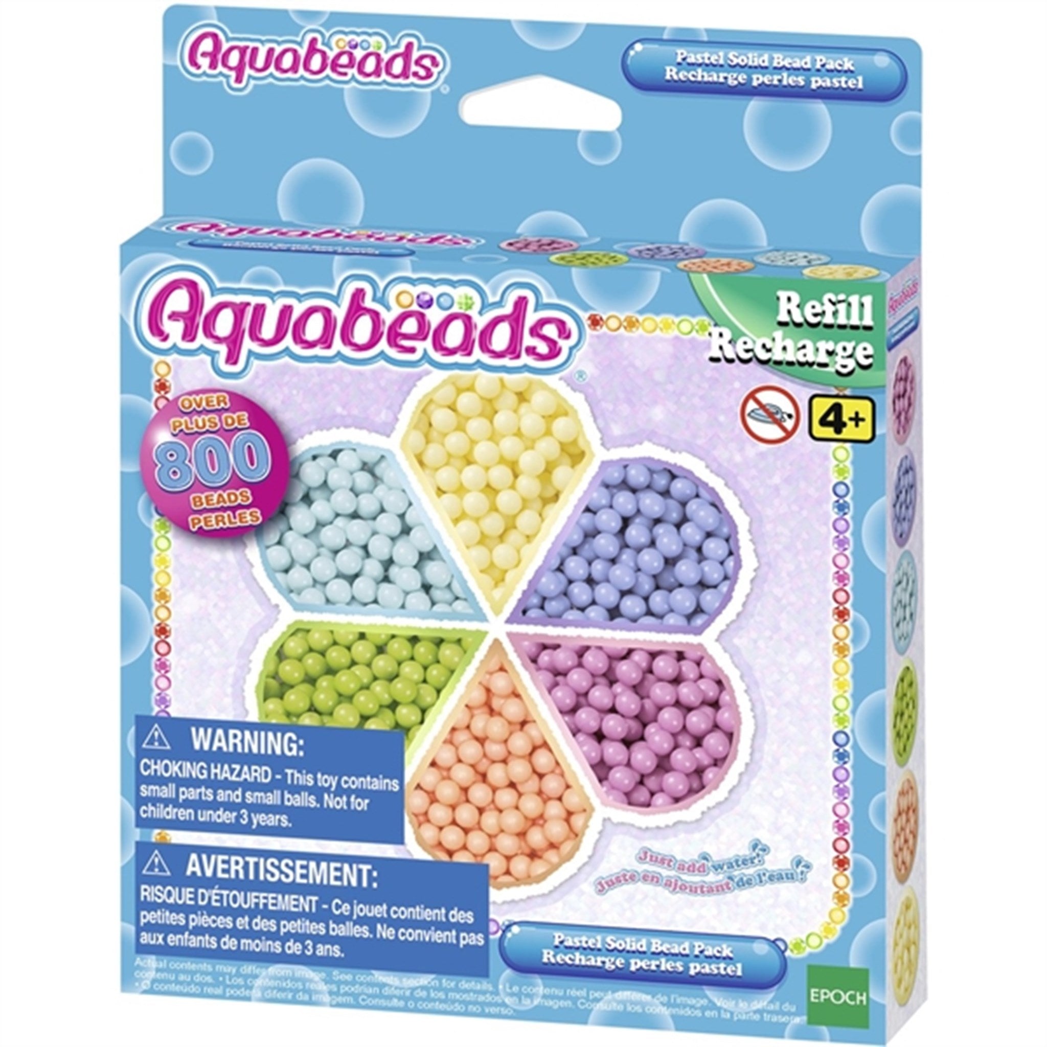 Pastel Solid Bead Pack - Aquabeads →