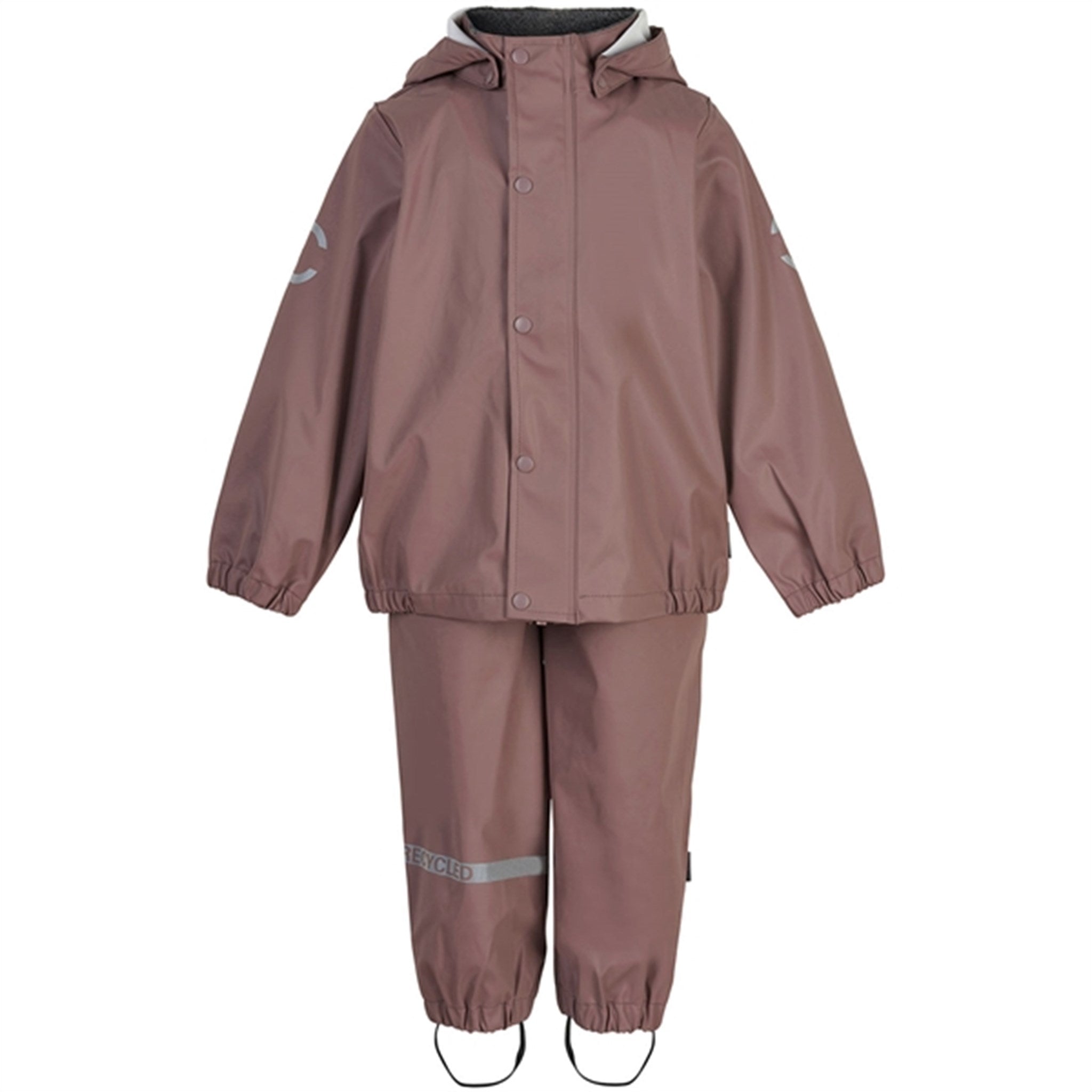 Mikk-Line Rainwear Jacket And Pants Burlwood