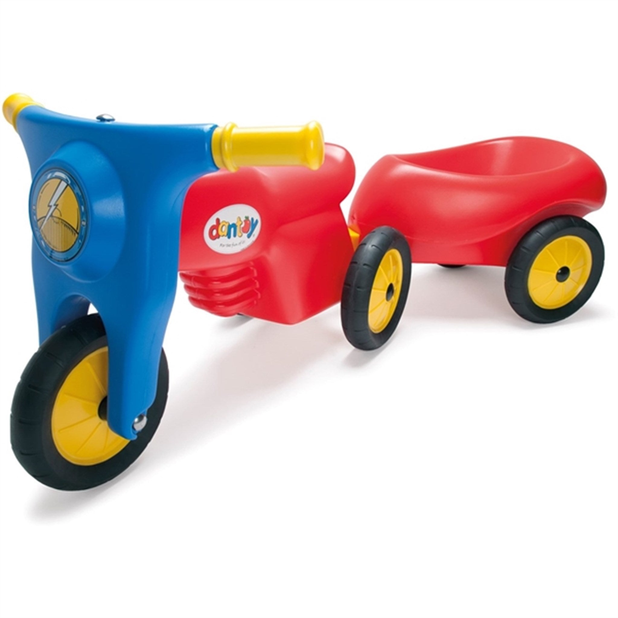 Dantoy Dt Trailer With Rubber Wheels 2