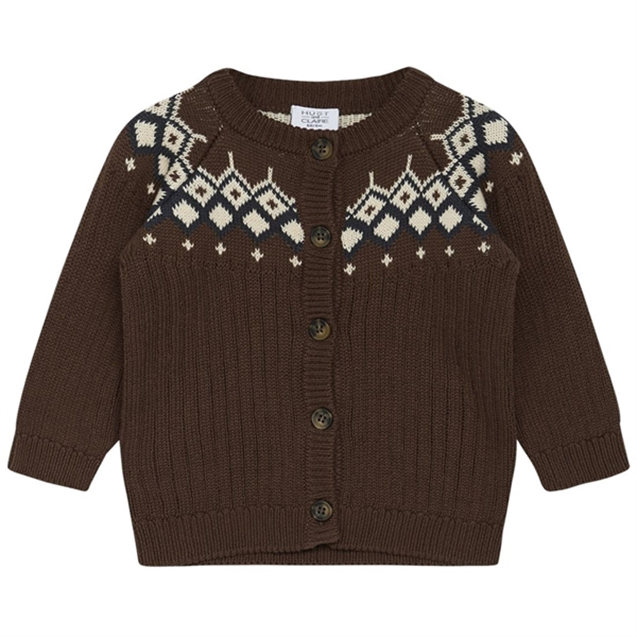 Hust & Claire Baby Chestnut Christoffer Cardigan