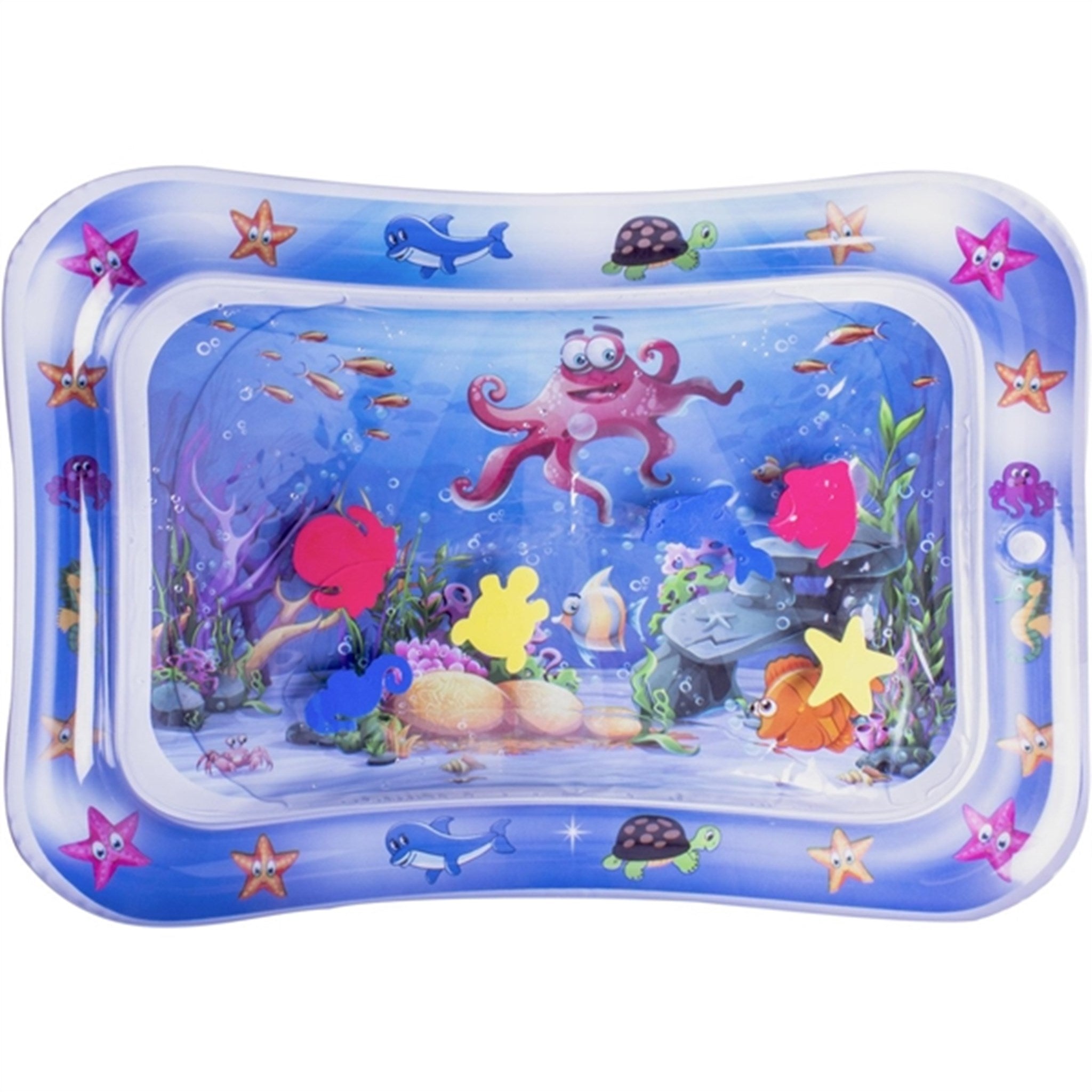 Magni Baby Water Play Mat Blue With Sea Creatures