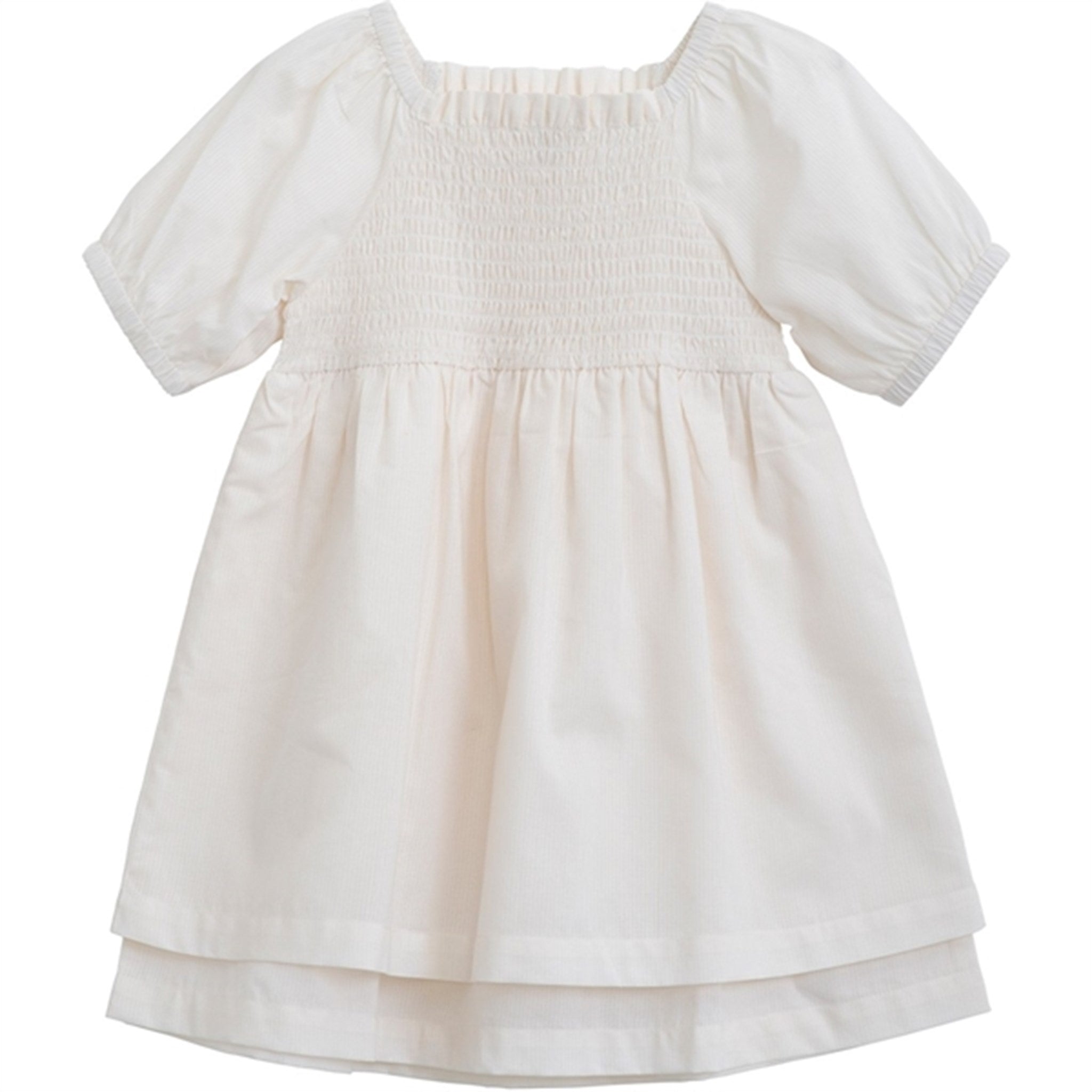 Serendipity Offwhite Smock Dress