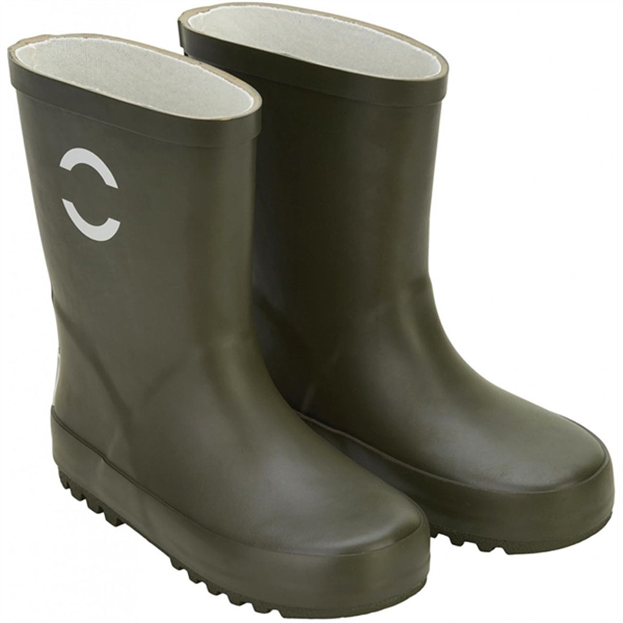 Mikk-Line Dusty Olive Wellies Solid
