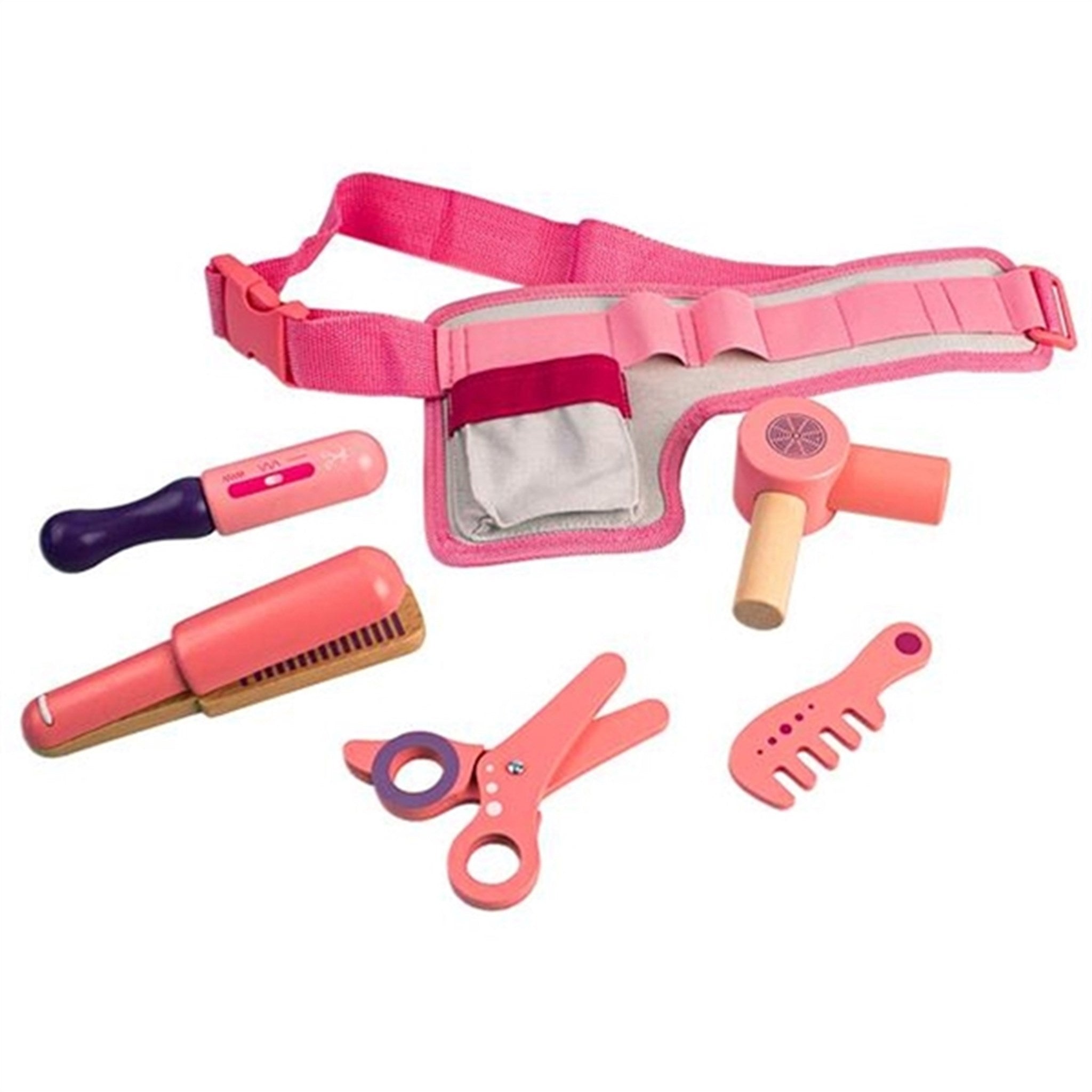 Magni Hairdresser Set with Belt Pink 2