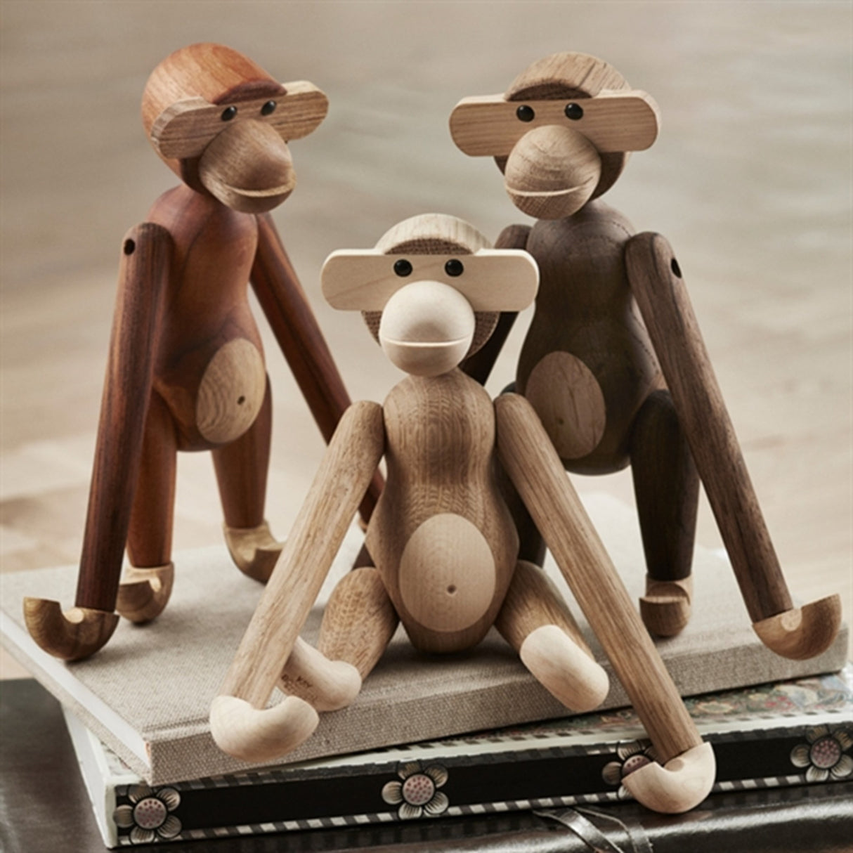 Kay Bojesen Monkey Small Oak/Maple