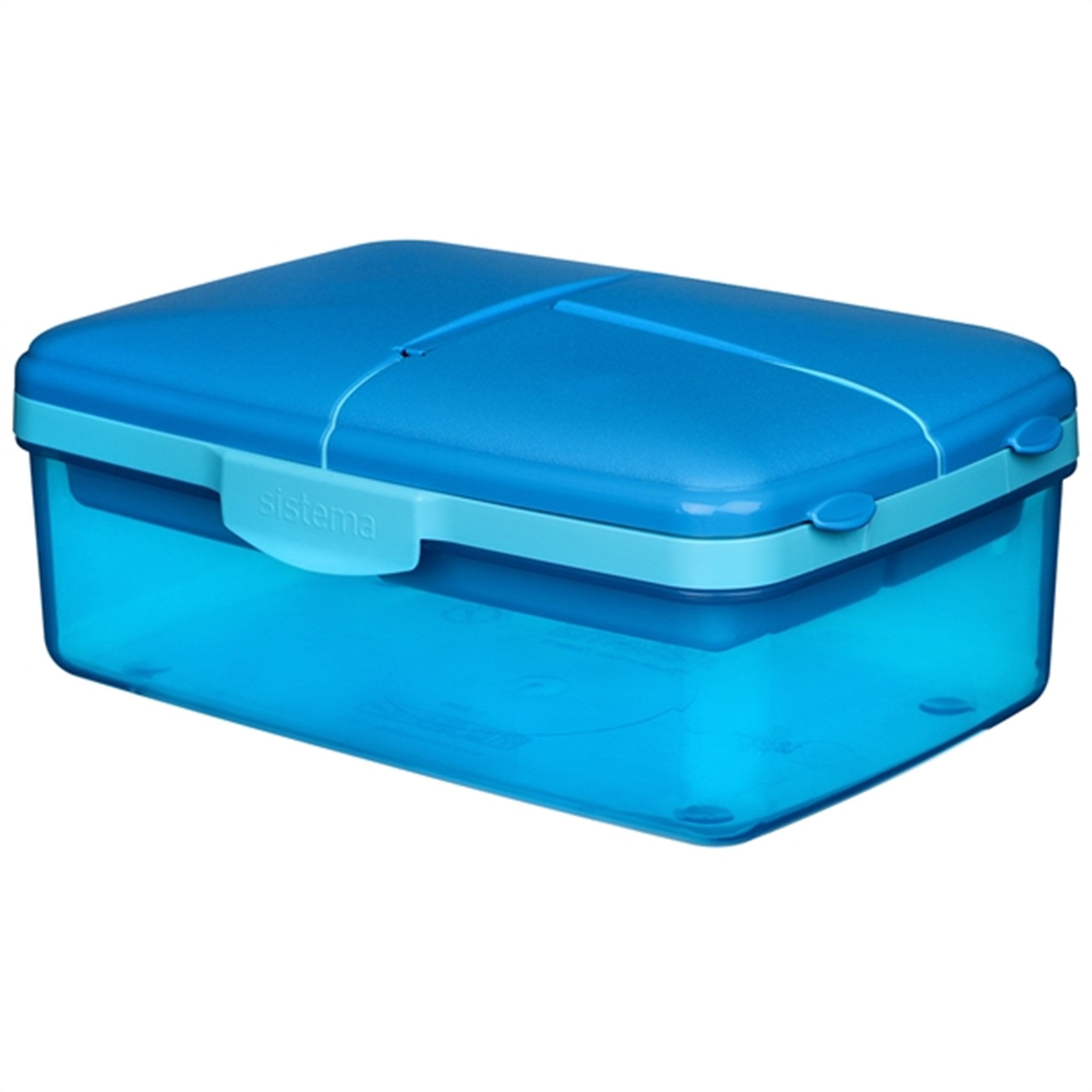 Slimline Quaddie Lunch Box 1 5 L Blue Sistema Luksusbaby