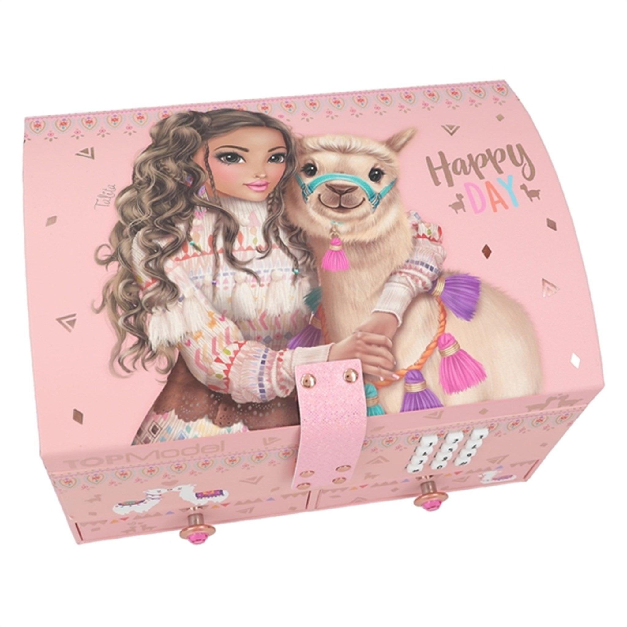 TOPModel Jewelry Box with Code and Music