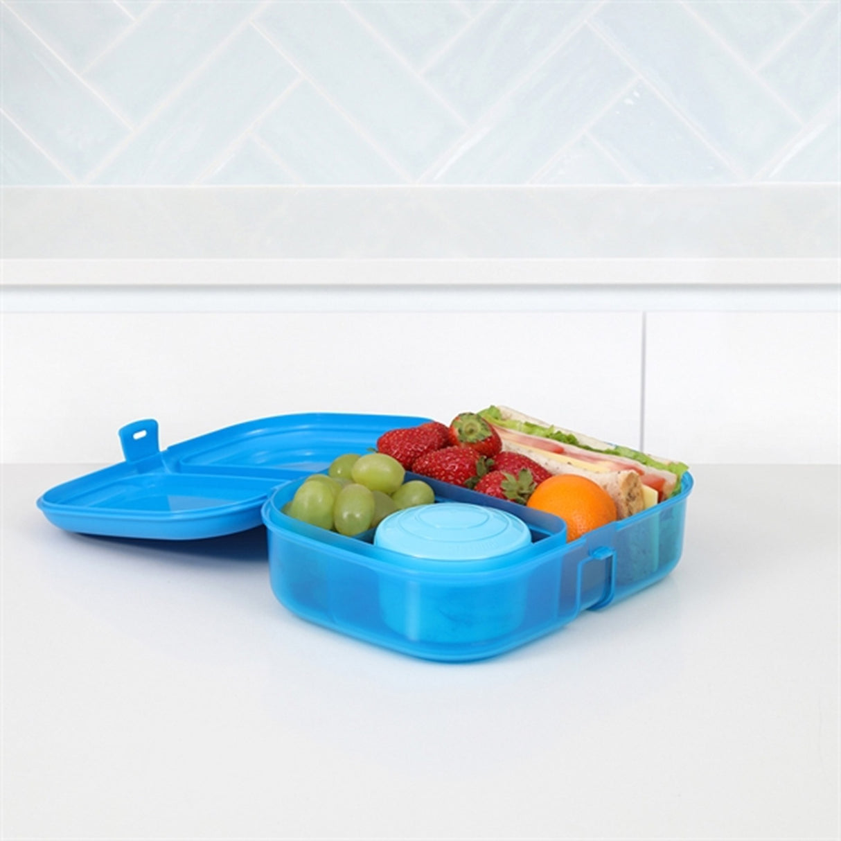 Sistema Ribbon Lunch Box 1,1 L Blue