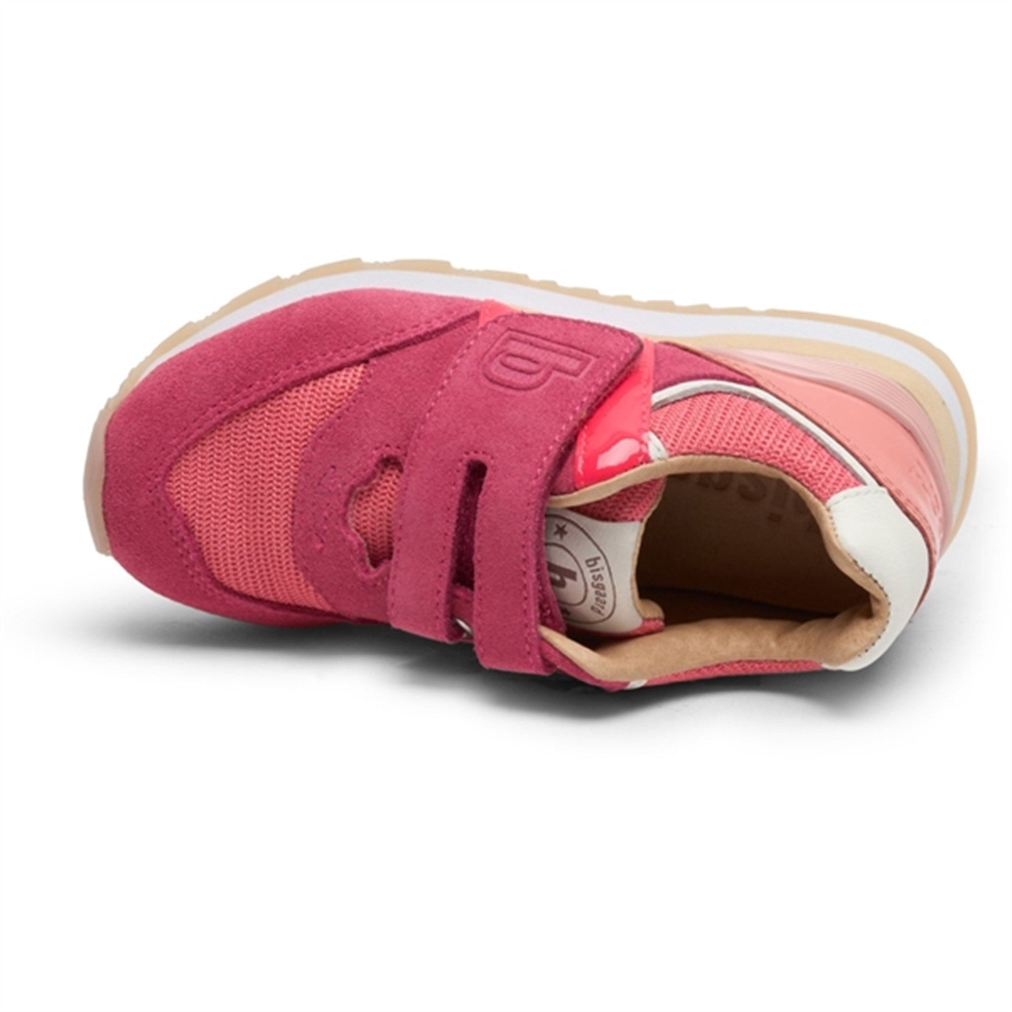 Bisgaard Winston Velcro Shoes Fuxia 3