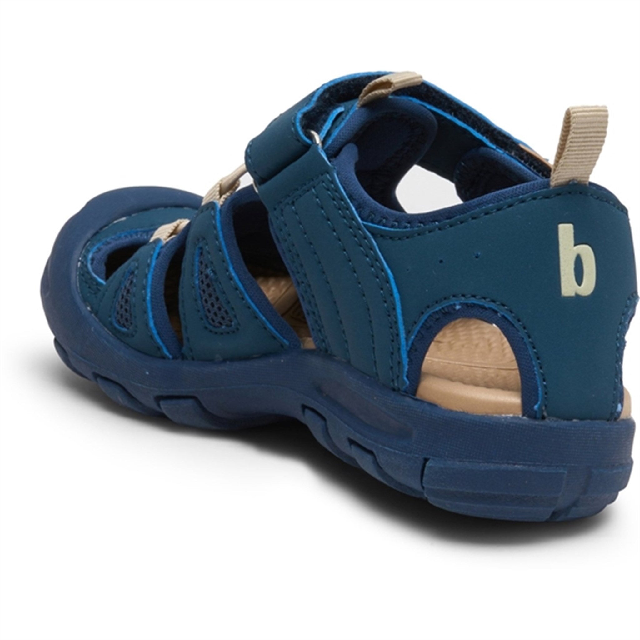 Bisgaard Parker Velcro Sandal Navy 5