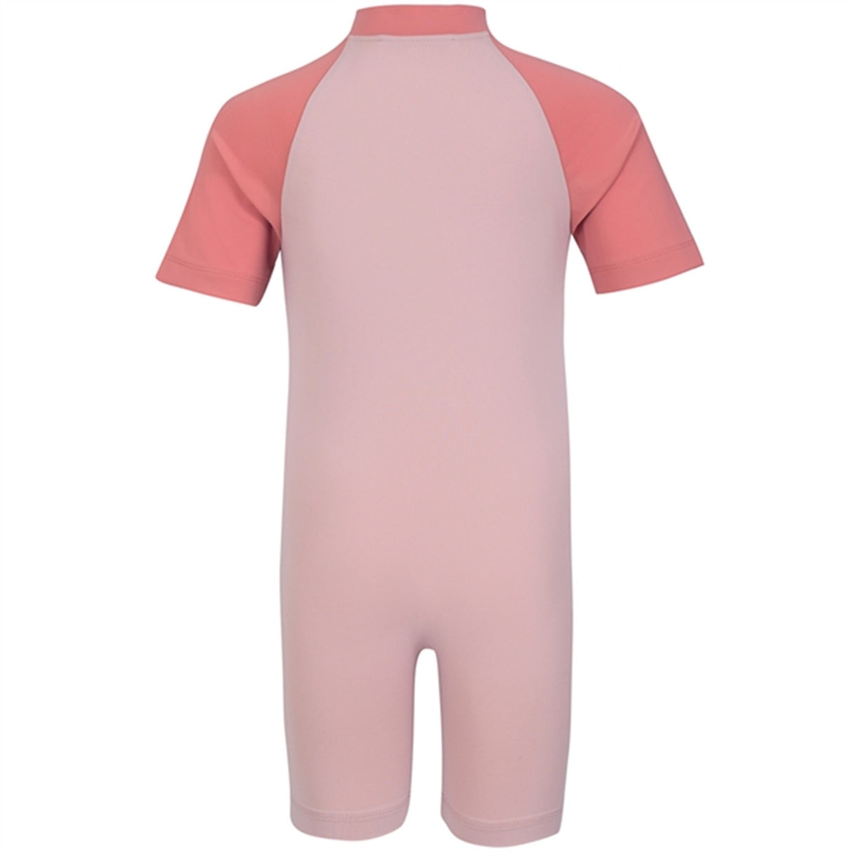 Petit Crabe Rose Nude/Morocco Multi Color Sunsuit with Zipper