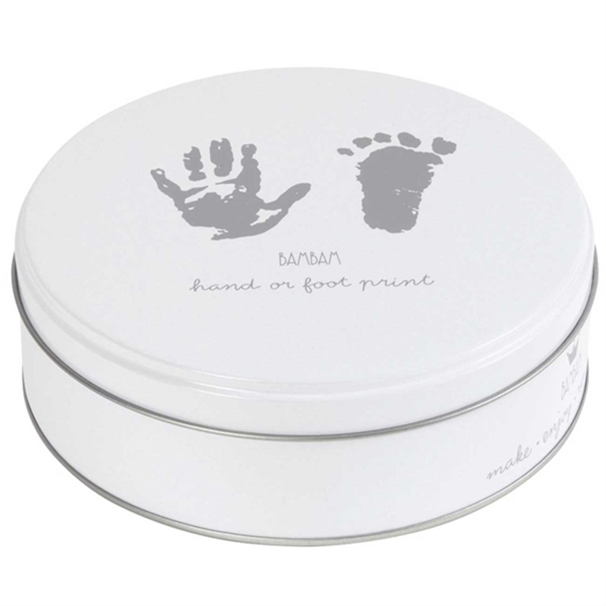 BAMBAM Plaster Set For Hand And Footprint White