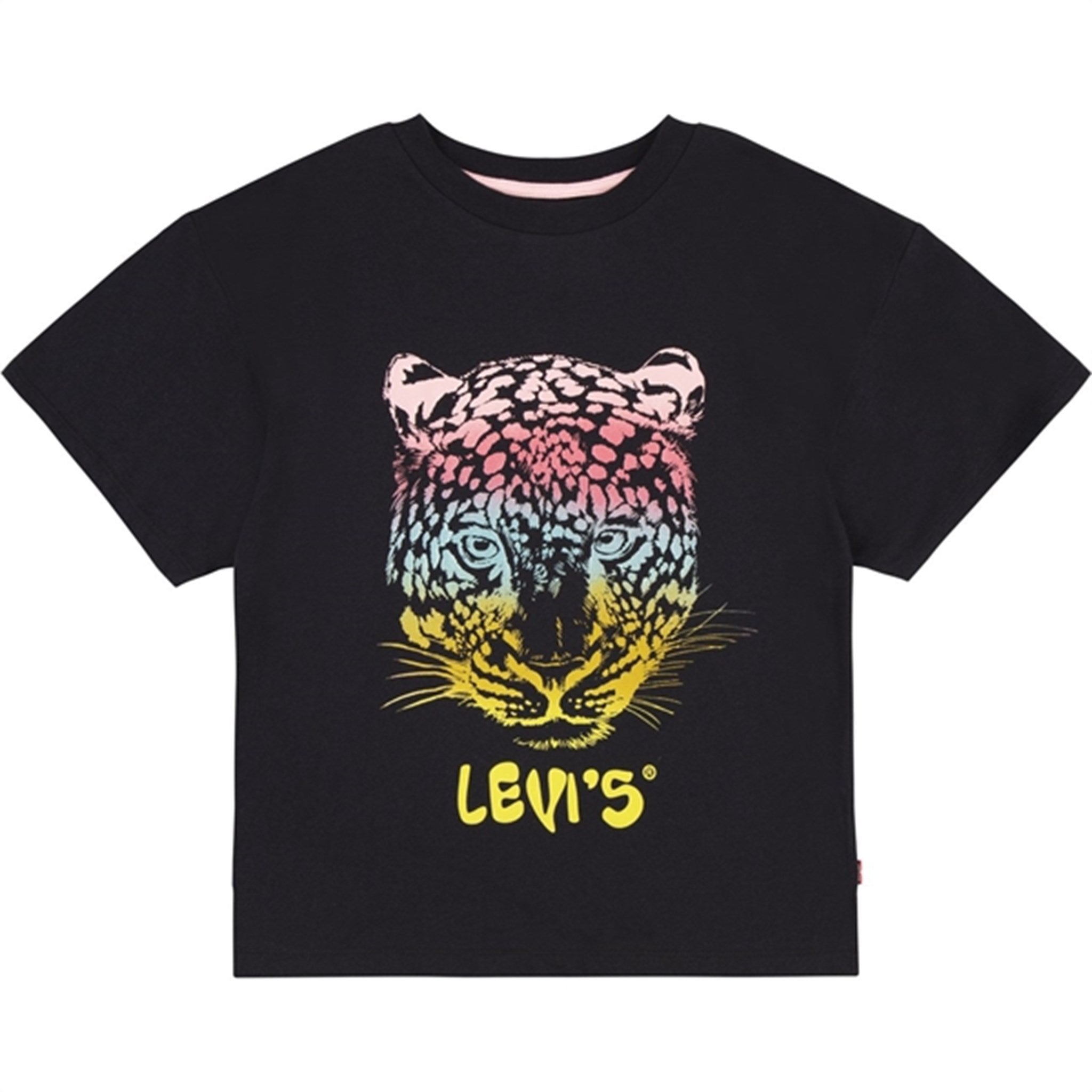 Levi's Leopard Oversized T-Shirt Caviar