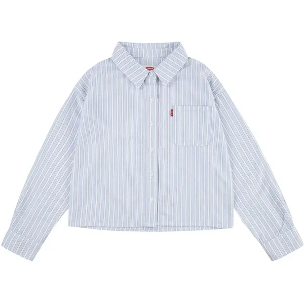 Levi's Meet And Greet Striped Blouse Sugar Swizzle