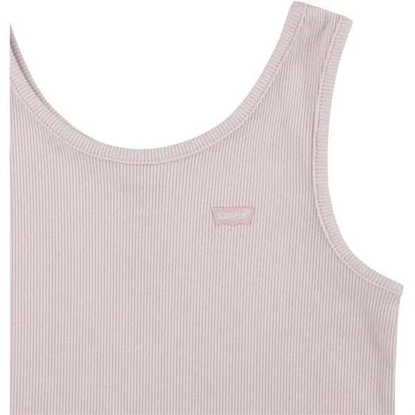 Levi's Meet And Greet Ribbed Tank Top Chalk Pink 2