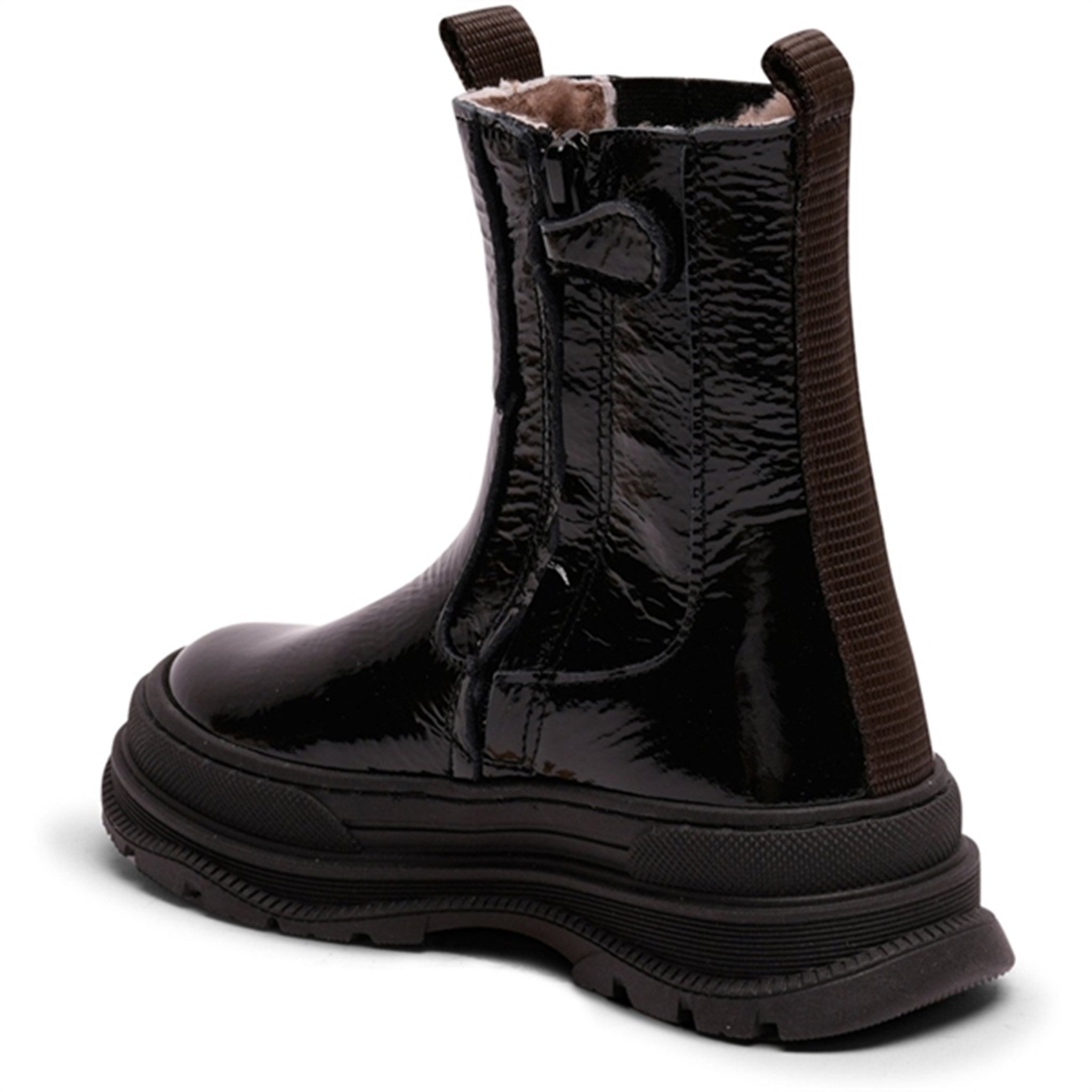 Bisgaard Mila Lamb Boots Black Patent 4