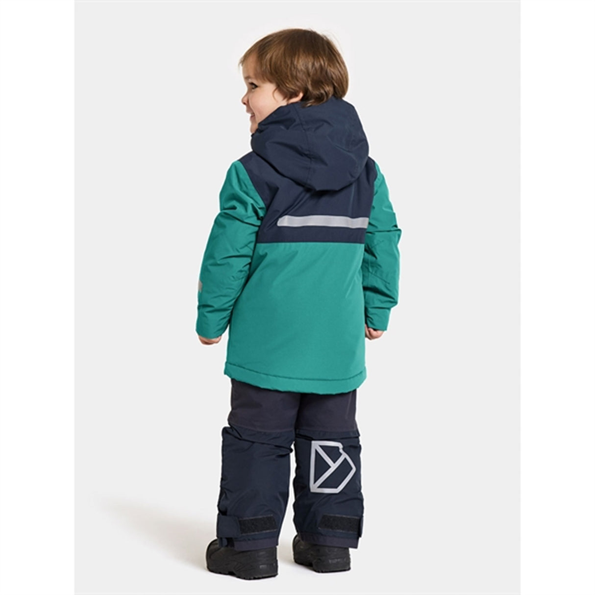 Didriksons Petrol Green Skare Kids Set