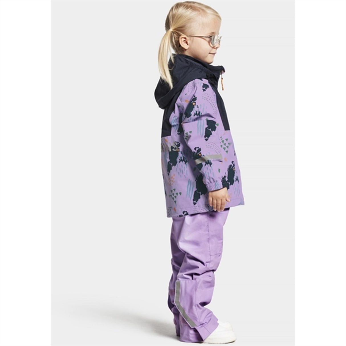 Didriksons Stormhatt Grundsund Purple Jacket