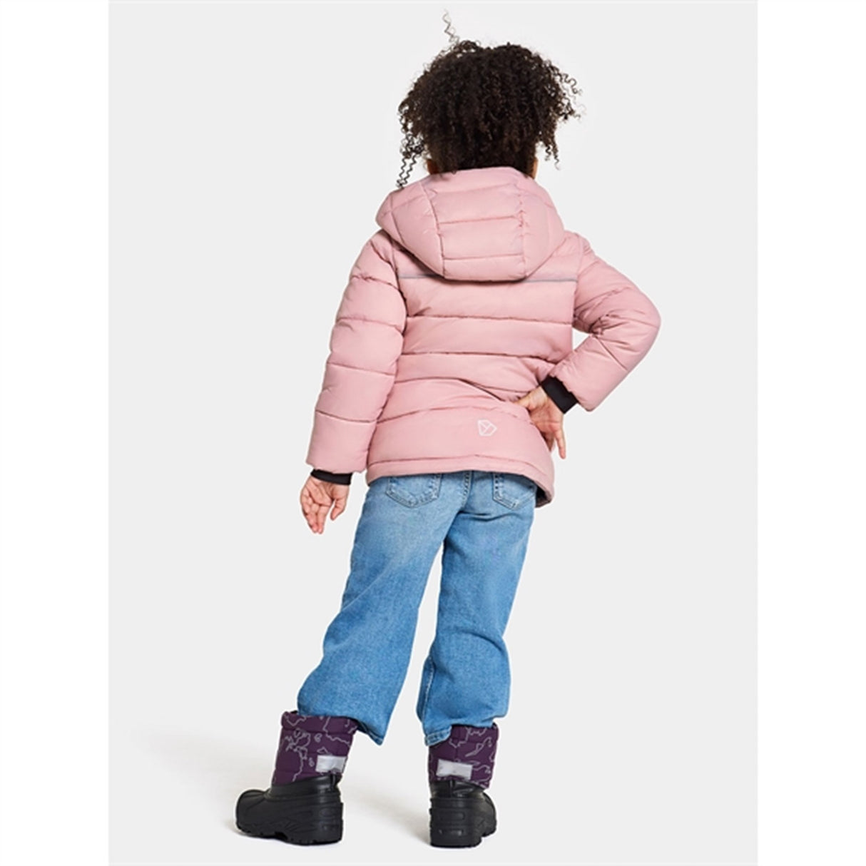 Didriksons Soft Pink Rodi Kids 2 Jacket
