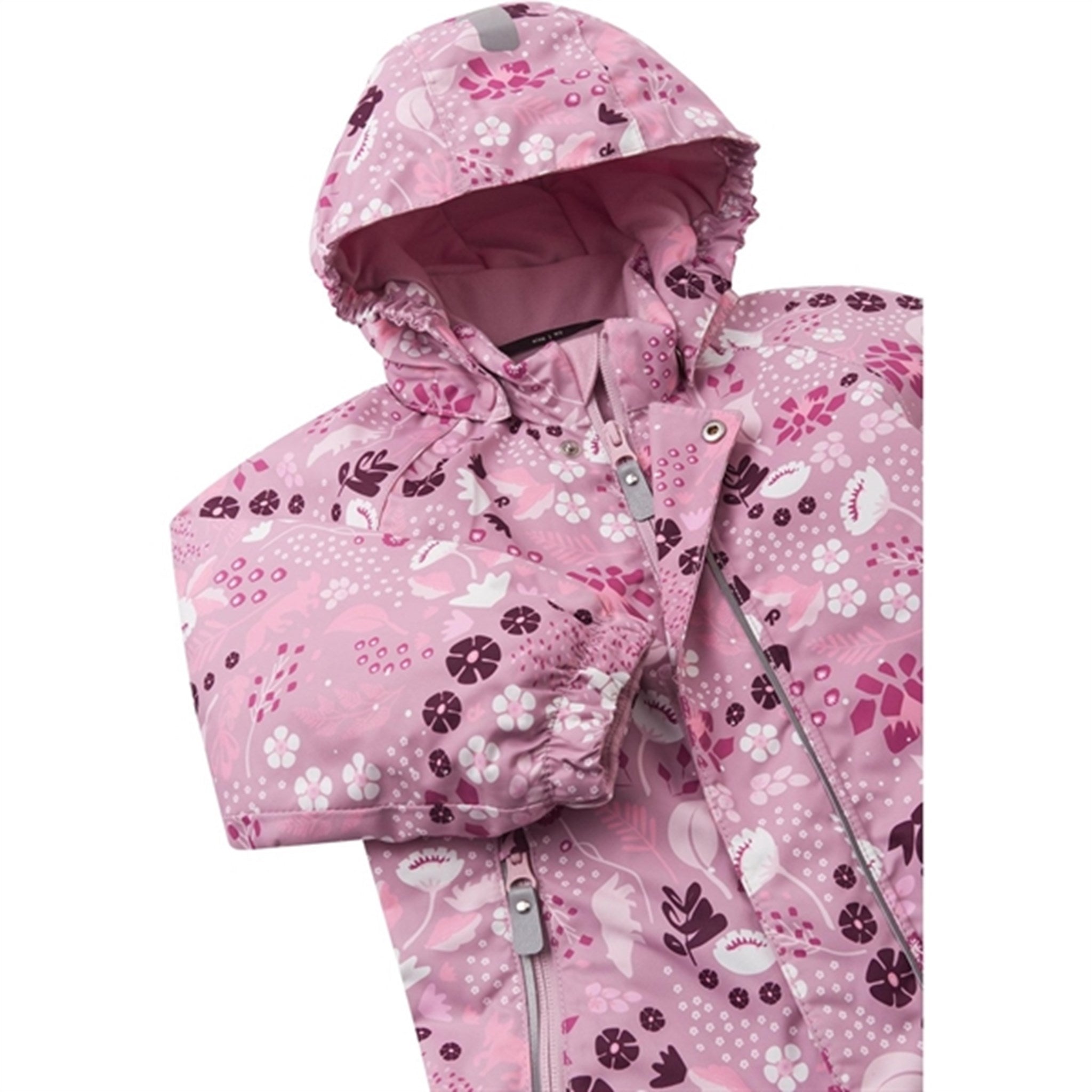 Reima Reimatec Snow Suit Puhuri Grey Pink 3