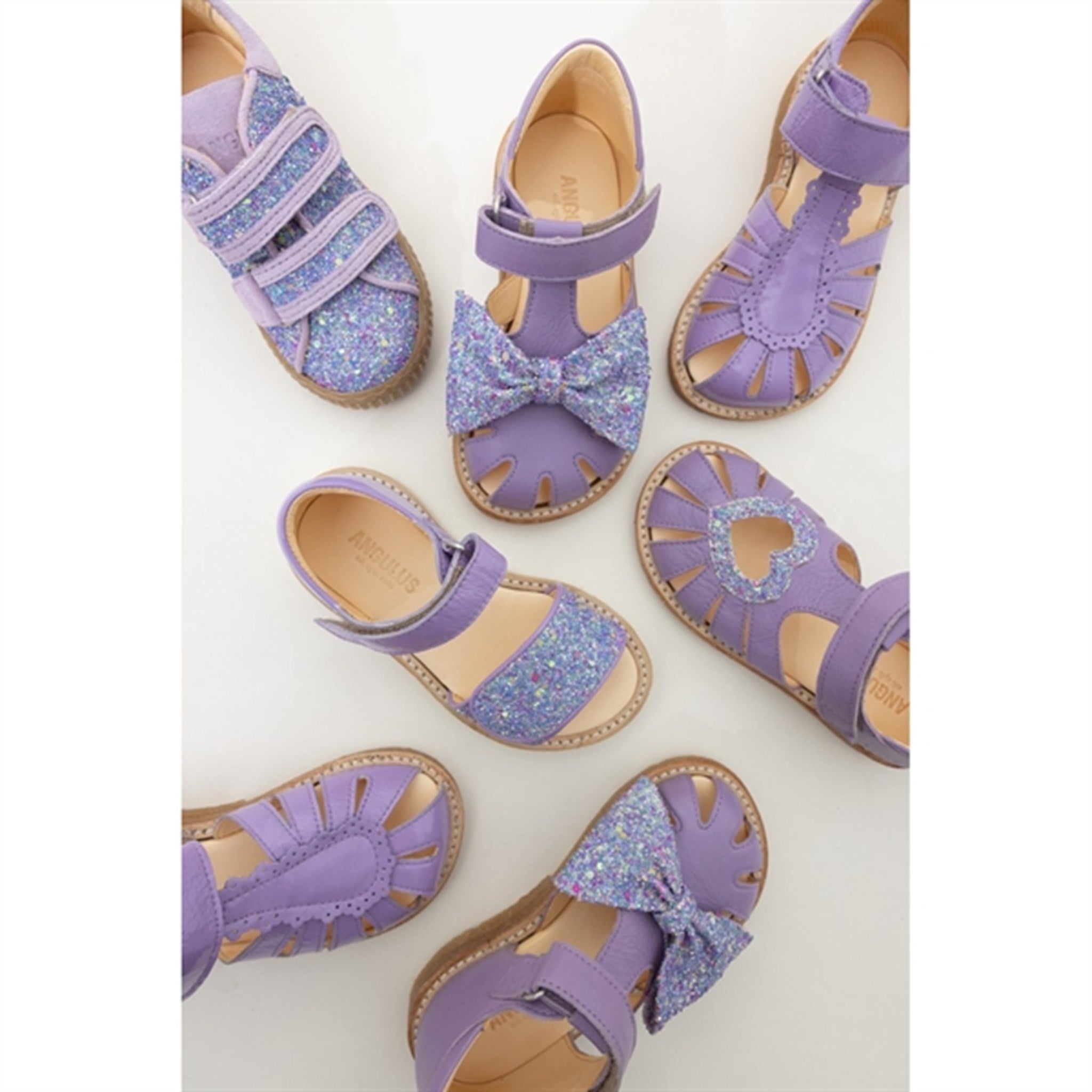 Angulus Sandals Lilac 4
