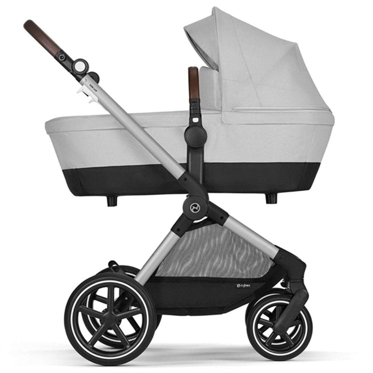 Cybex Eos Lux Lava Grey 2-in-1 Stroller