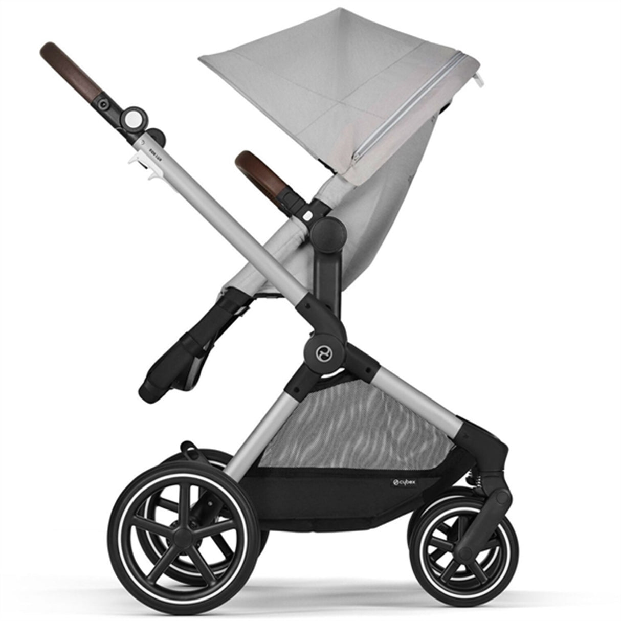 Cybex Eos Lux Lava Grey 2-in-1 Stroller