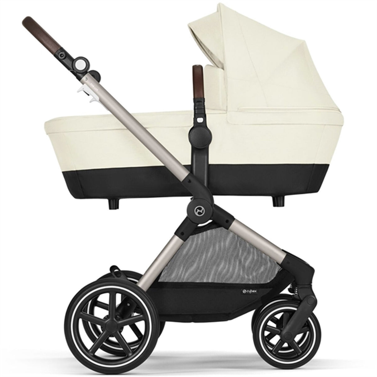 Cybex Eos Lux Seashell Beige 2-in-1 Stroller