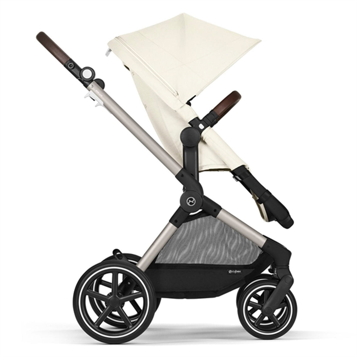 Cybex Eos Lux Seashell Beige 2-in-1 Stroller