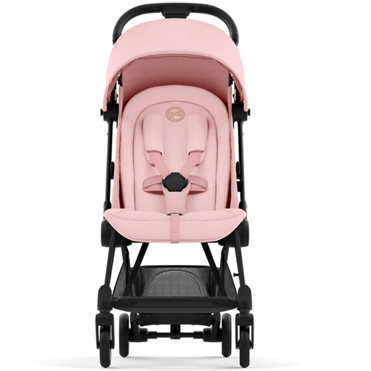 Cybex Coya Stroller Matt Black Peach Pink