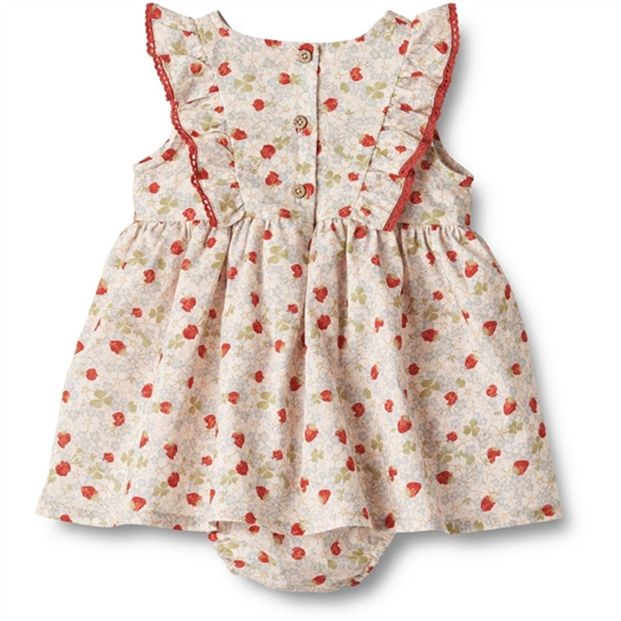 Wheat Rose Strawberries Body Dress Suit Lace Sofia