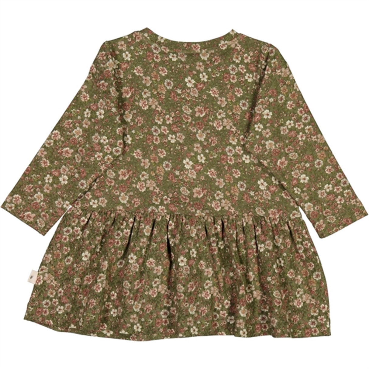 Wheat Dry Pine Flowers Jersey Bessie Dress 2