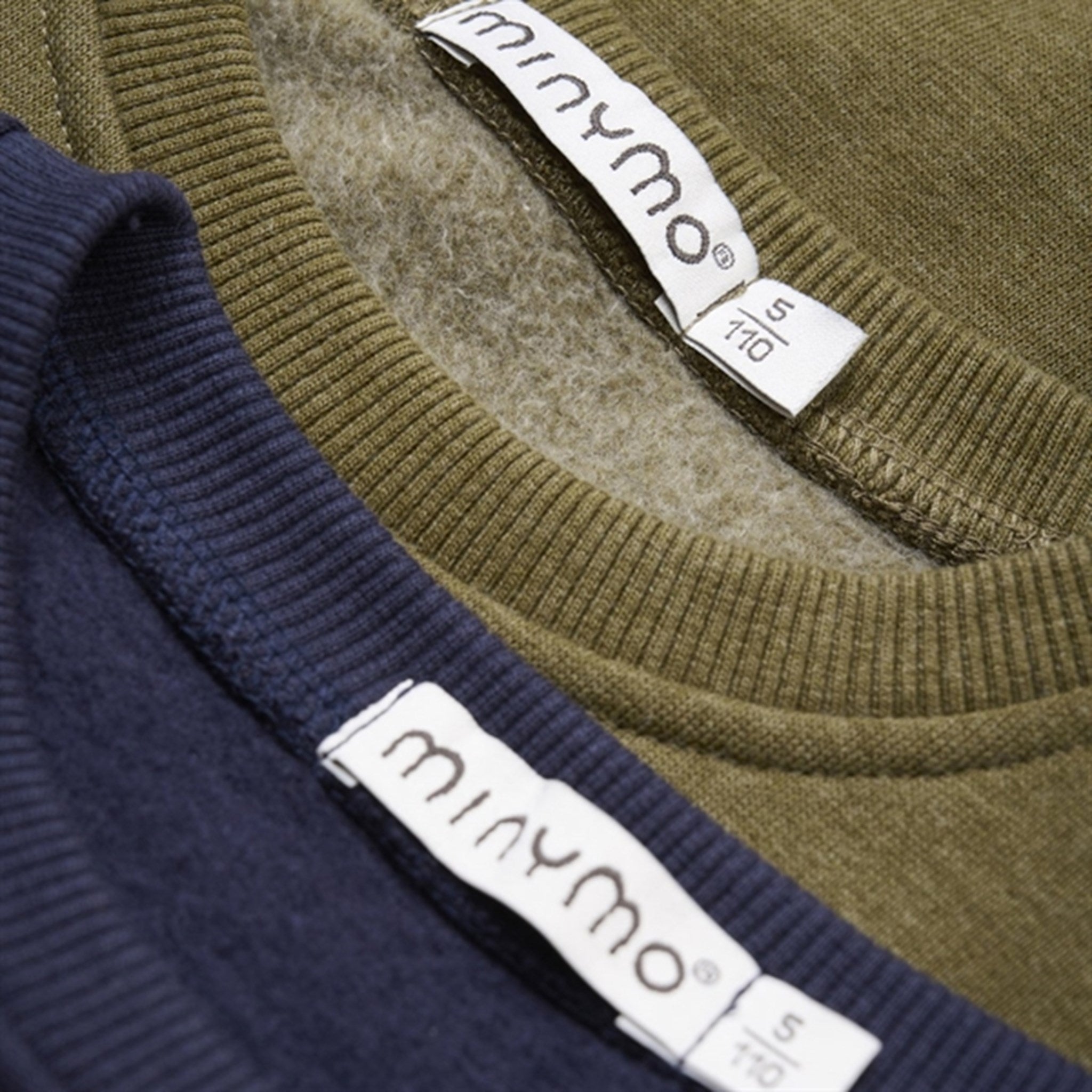 Minymo Dark Olive Sweatshirt 2-pack NOOS 3