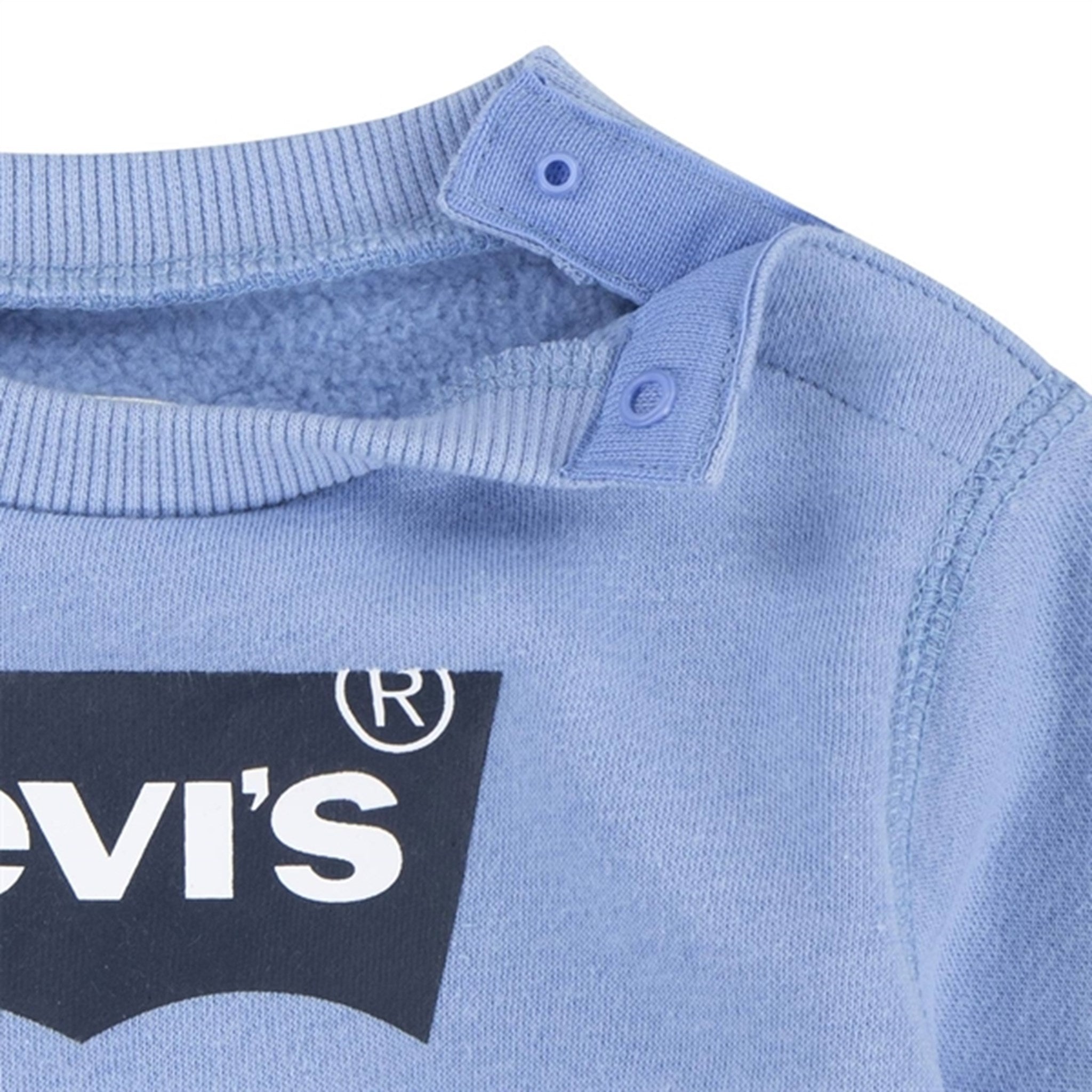 Levi's Baby Batwing Crewneck Sweatshirt Vista Blue 4