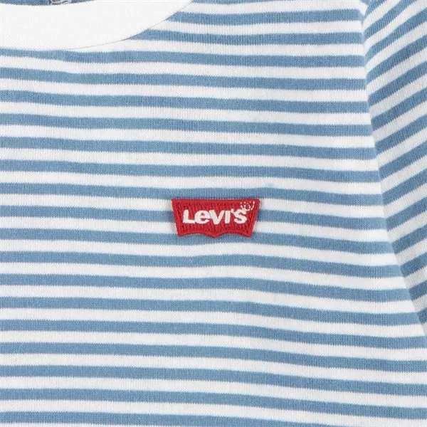 Levi's Stripe Batwing Blouse Coronet Blue 3