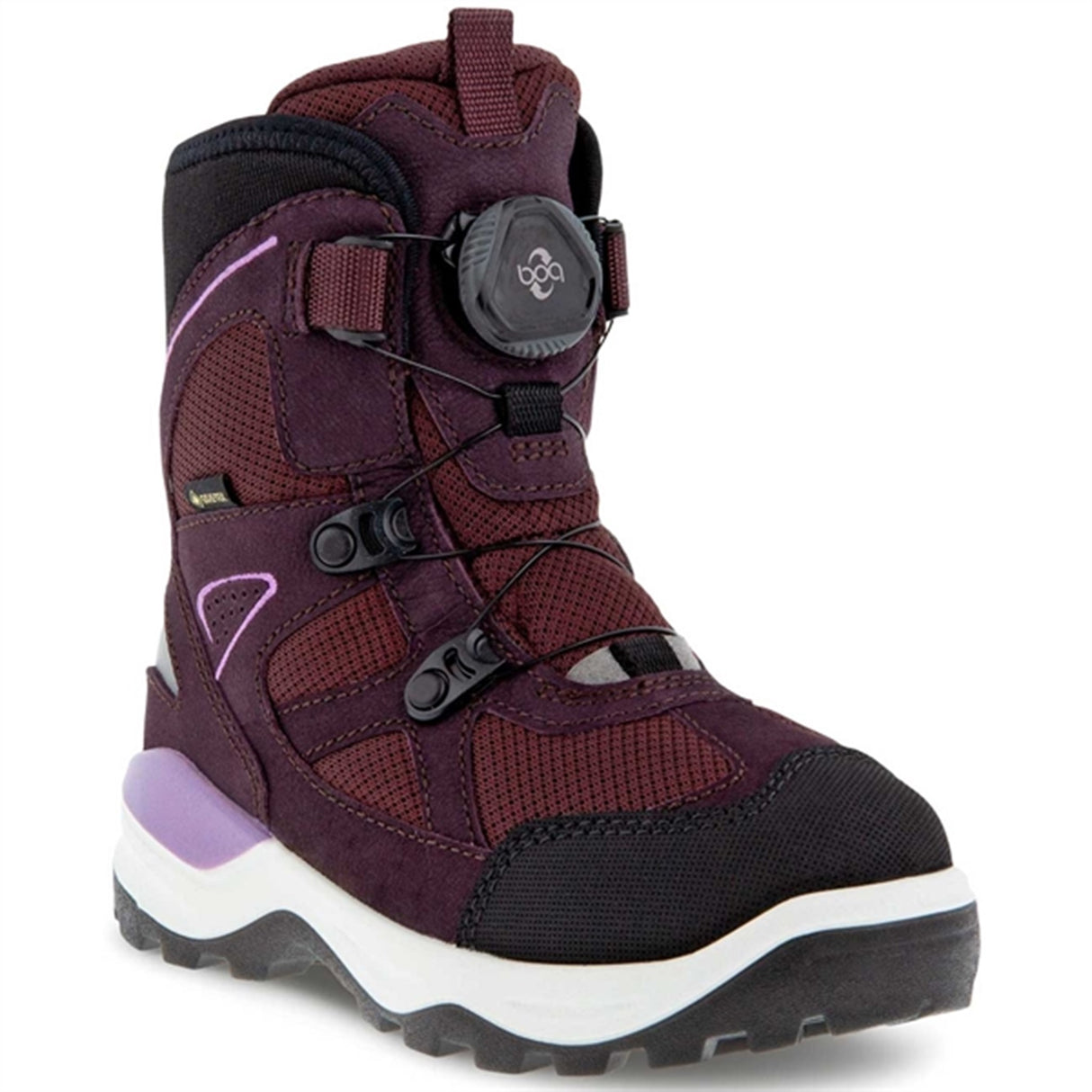 Ecco Snow Mountain Boots Black/Fig