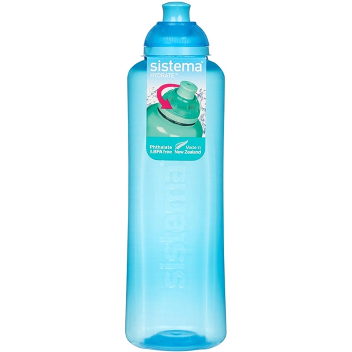 Sistema Twist 'n' Sip Swift Water Bottle 480 ml Blue