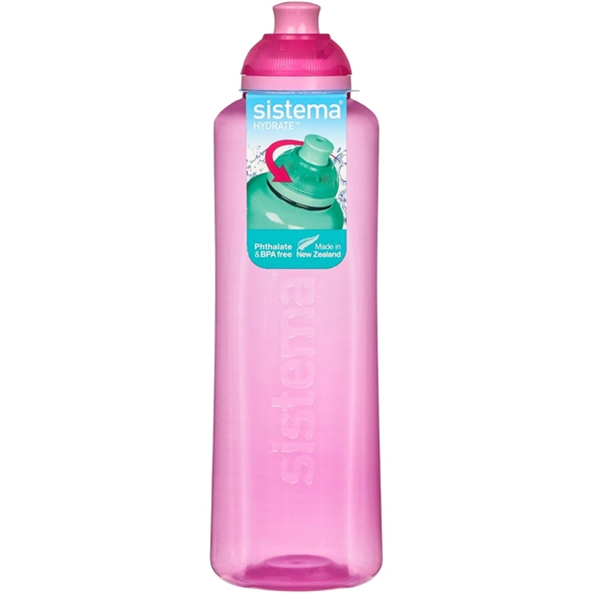 Sistema Twist 'n' Sip Swift Water Bottle 480 ml Pink 5