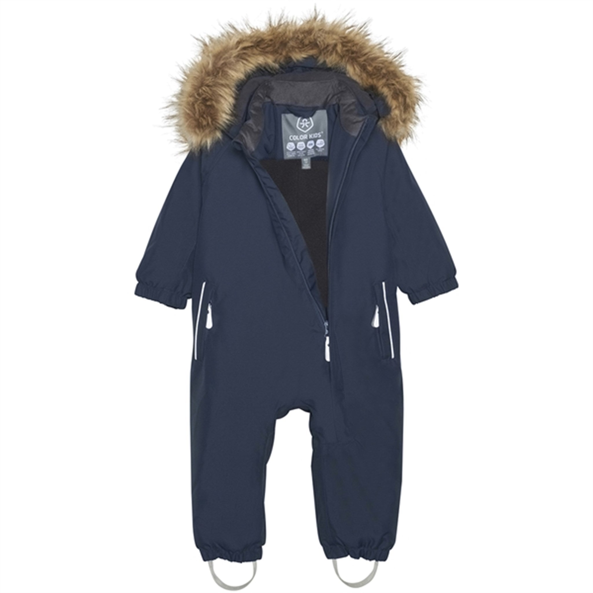 Color Kids Coverall w. Faux Fur Total Eclipse 4