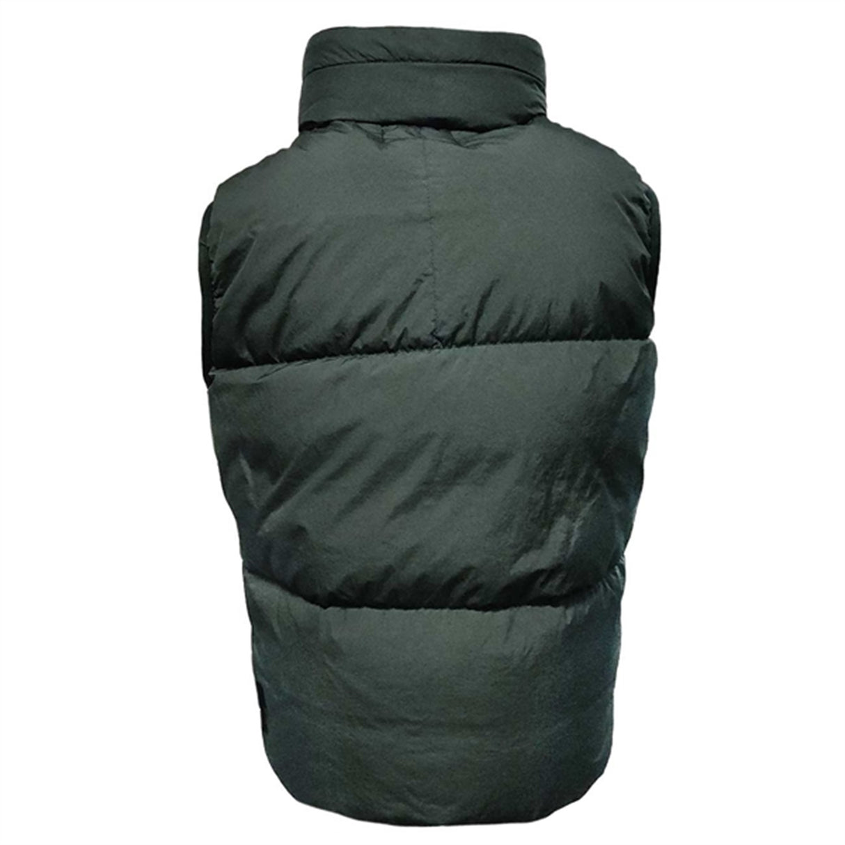 Stone Island Junior Down Vest Dark Green