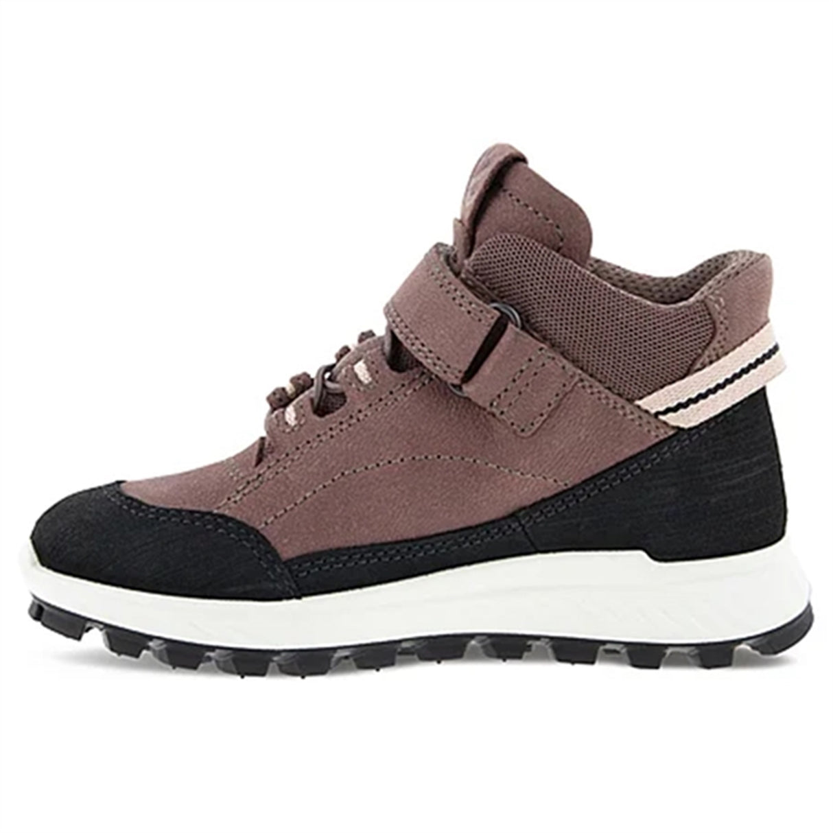 Ecco Exostrike Kids Ankle Boot Black/Dusty Purple/Dusty Purple 4