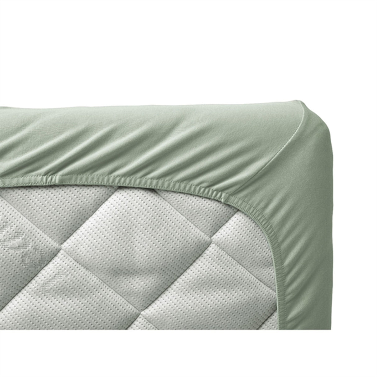 Leander Sheet for Baby Bed 2-Pack Sage Green