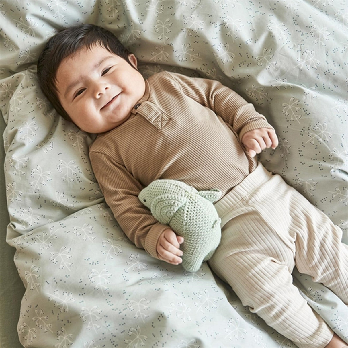 Leander Bedding Meadow Sage Green