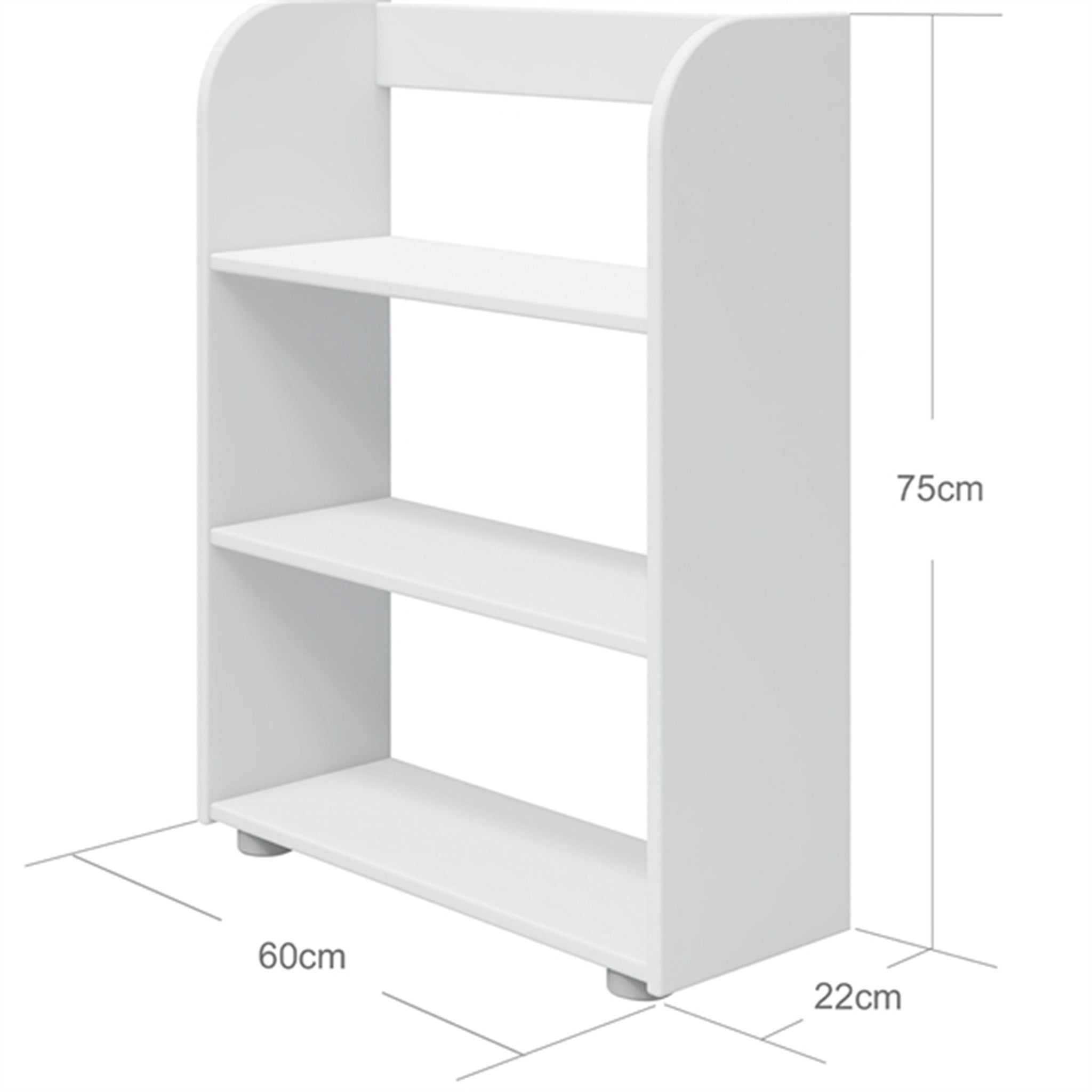 Flexa Dots Bookcase White 2