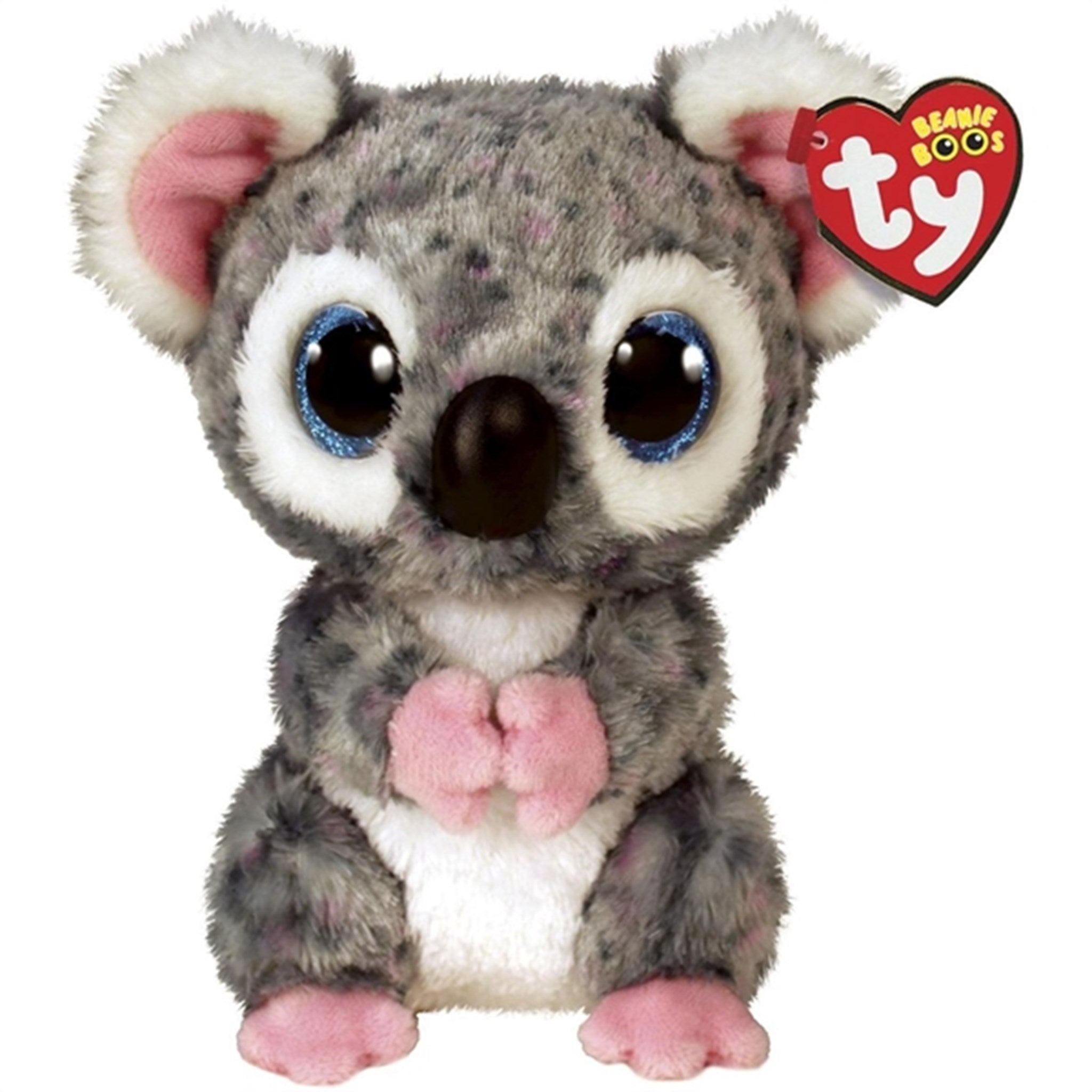 TY Beanie Boos Karli - Gray Spot Koala Reg