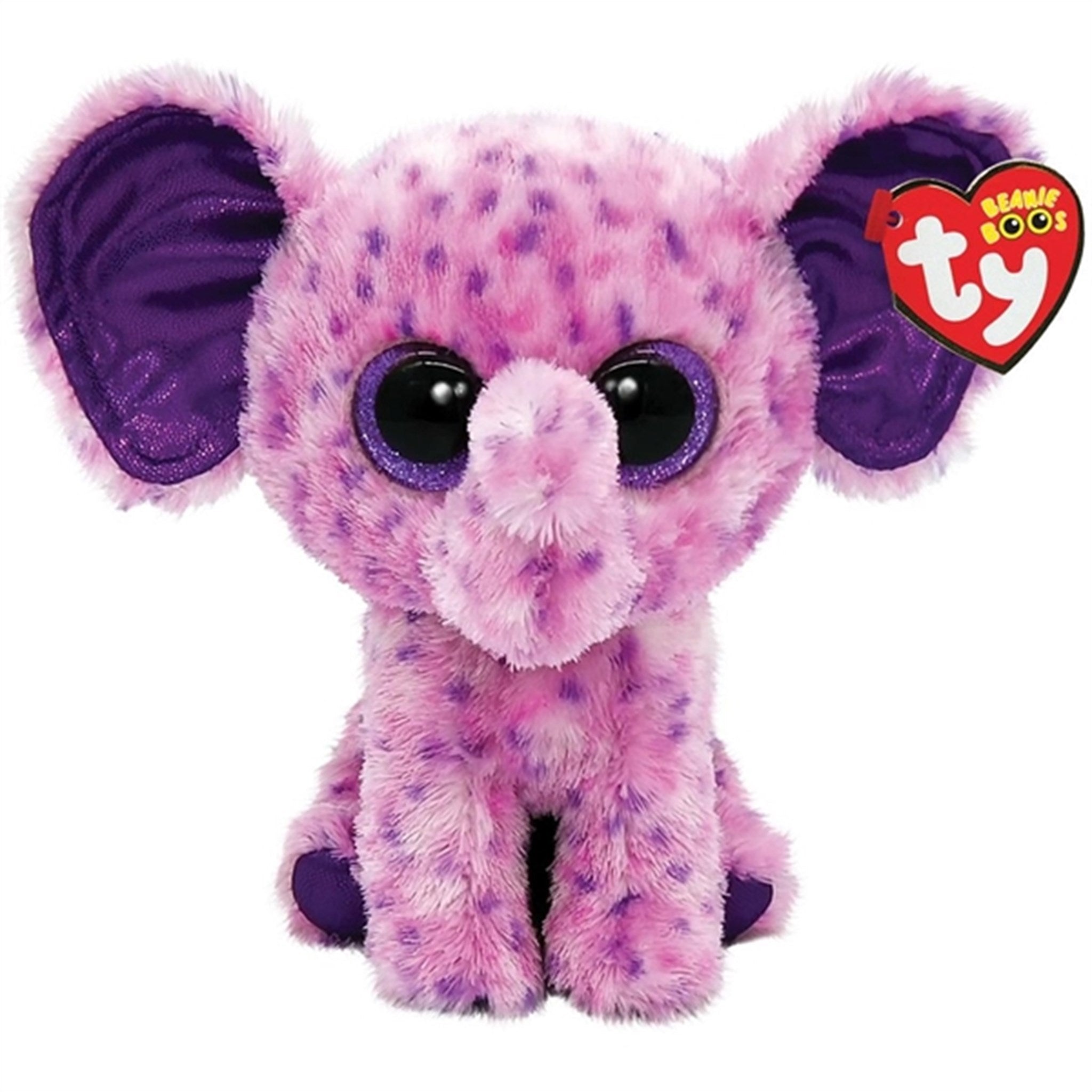 TY Beanie Boos Eva - Purple Elephant Reg