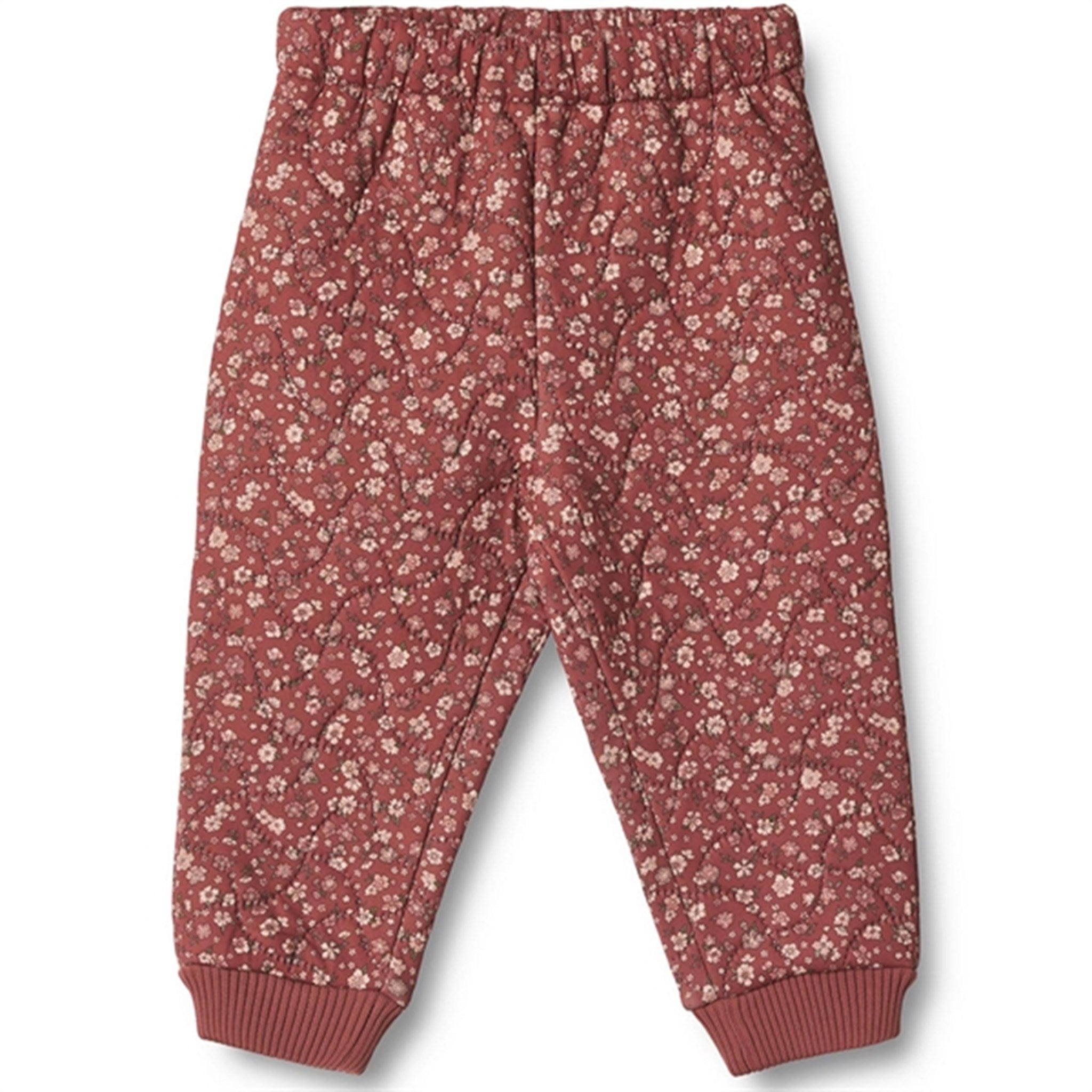 Wheat Thermo Red Flowers Pants Alex